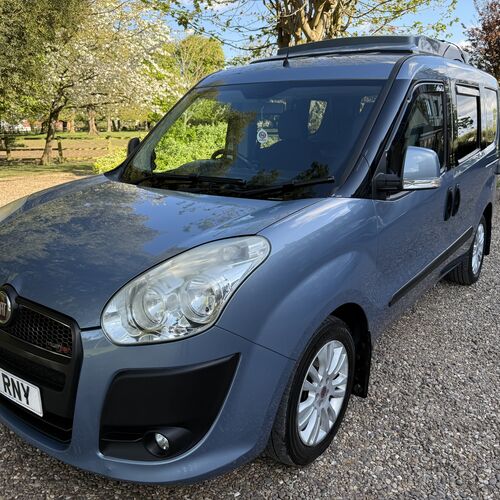 2010 Fiat Doblo Eleganza 1.6 Multijet Diesel Camper Van 2 Berth 89k Miles