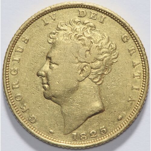 1825 King George 1V full gold sovereign