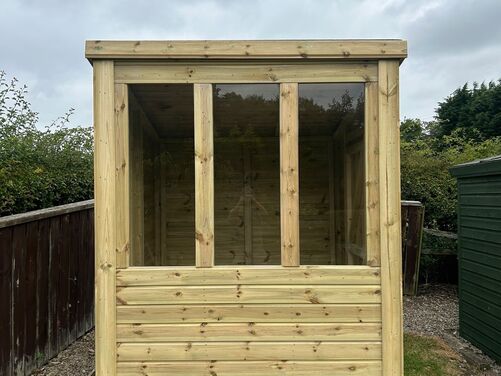 6x6 Pent Potting Shed