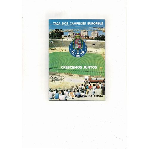 Porto v TJ Vitkovice European Cup Football Programme 1986/87