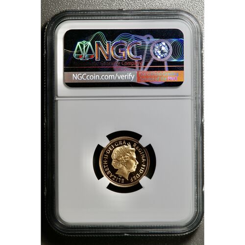 2006 Queen Elizabeth 11 gold proof half sovereign