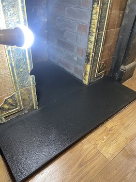 1920s fireplace refurbish. | Muscle Stone &amp; Brick Solutions | Stonework masonry builder -Reponiting-repair Cardiff | Brickwork builder -repointing -repair-Cardiff | Garden walls-extensions-patios-garages-porches-garden kitchen ovens-home structural repairs-BBQ.cardiff