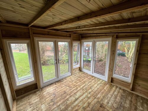 20x10 Pent Summer House