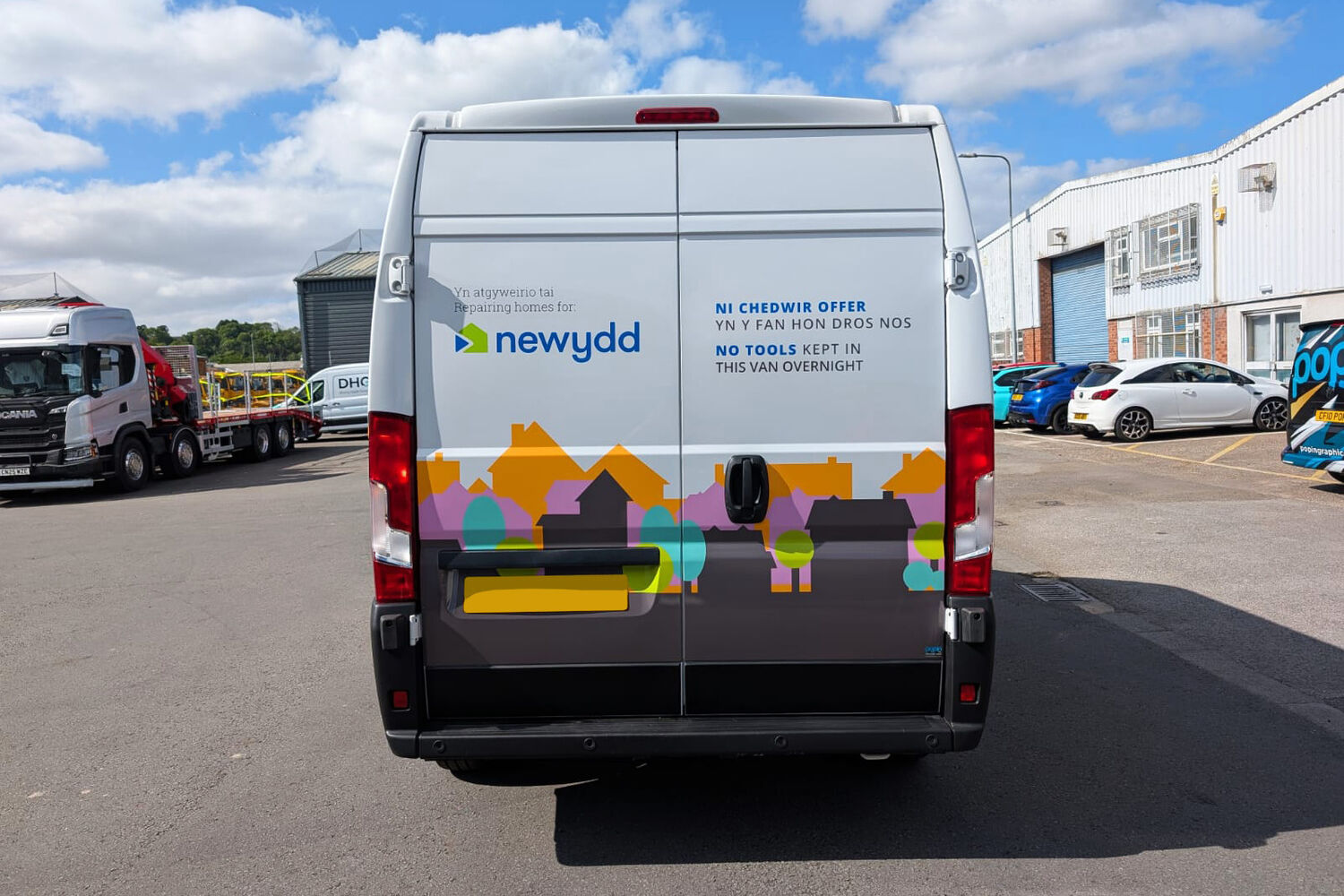 Newydd - 2x Peugeot Boxer