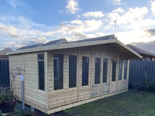 #SHA076 18x10 Apex Summer House