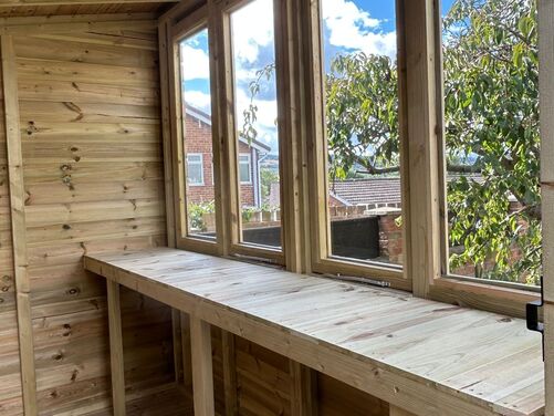 9x6 Pent Potting Shed