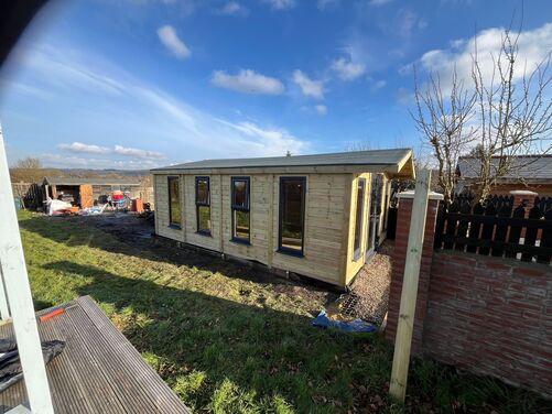 #PVC055 20x14 Apex Summer House