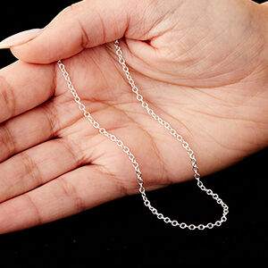 Sterling silver 2.3mm trace chain
