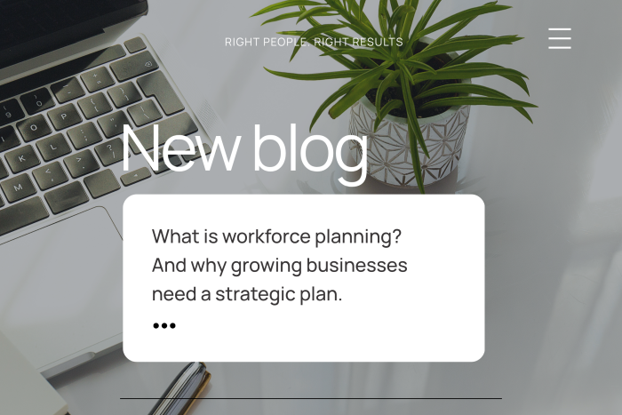 What is workforce planning? And why growing businesses need a strategic plan. | Vester Group