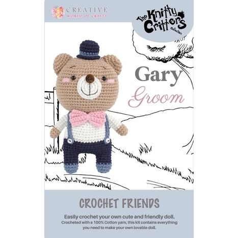 Knitty Critters - Wedding Bear - Gary Groom