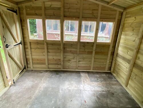 #A082 20x10 Apex Shed Garage