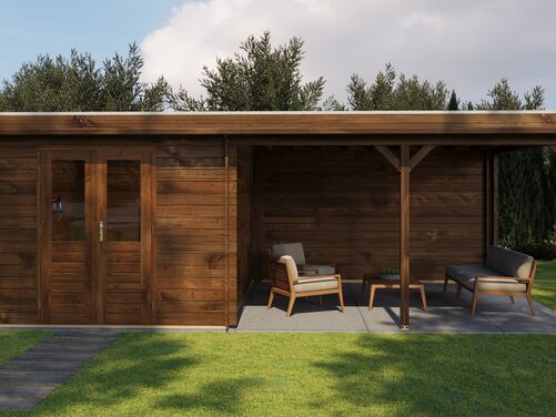 300cm x 400cm + 400cm Veranda