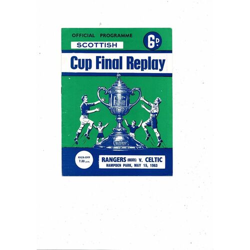 Scottish Cup Final Football Programmes
