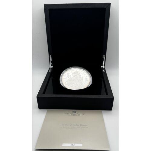 The bull of Clarence 2023 5 ounce silver coin