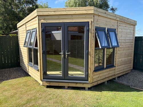 14x14 Corner Summer House