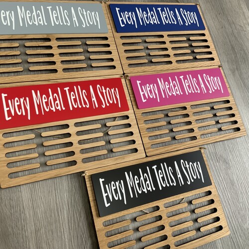 Customised Running Medal Hanger | Custom Medal Display Rack | Sports Medal Hanger | Medal Hanger For Runners