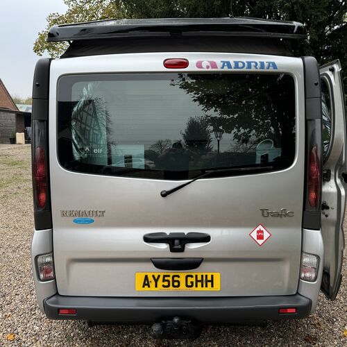 2006 Adria 3Way Camper Van 4 Berth LHD Silver Renault Trafic - 1 Family Owner from new!