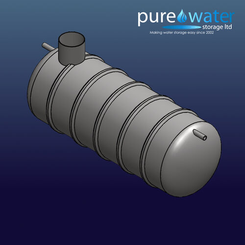 PU-R-12000-HVY Underground Rainwater Harvesting Tank 12000L (Heavy Duty)