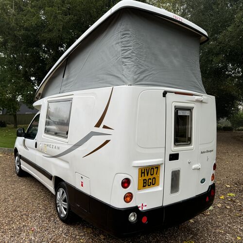 2007 Auto Sleeper Mezan Low Line 2 Berth Camper Van Peugeot Partner 2.0 HDi