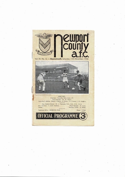Many more Football Programmes listed today