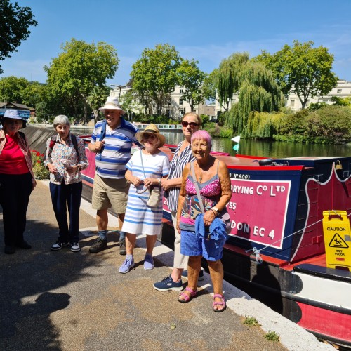 Amble to Little Venice, Tuesday 11th August | Croydon HF Rambling Club | Walking Clubs in Croydon  | Rambling Croydon | HF Rambling, Croydon