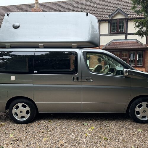 2005 Nissan Elgrand 2.5V6 Camper Van JAL Pro Conversion - 49732 Miles