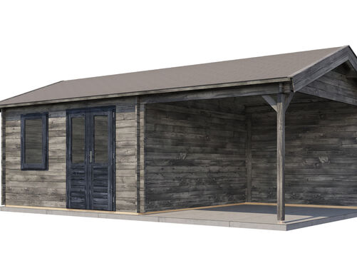 400cm x 400cm + 300cm Veranda