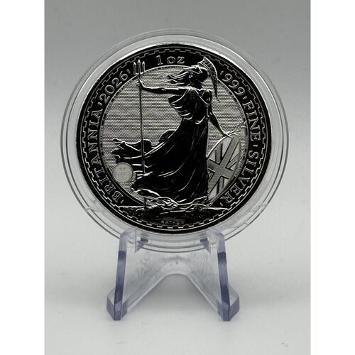2026 one ounce silver Britannia coin