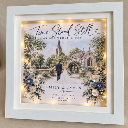 Personalised Wedding Venue Frame