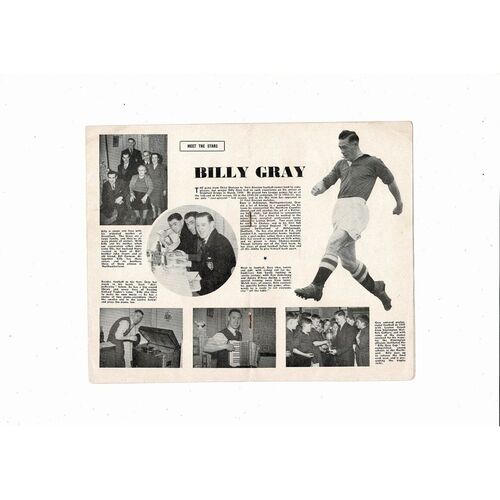 1952/53 Chelsea v Arsenal Football Programme