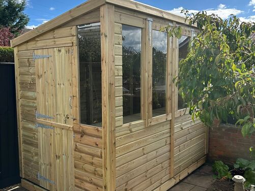 9x6 Pent Potting Shed