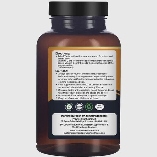 Prowise Vitamin D3+K2 4000IU (MK-7)