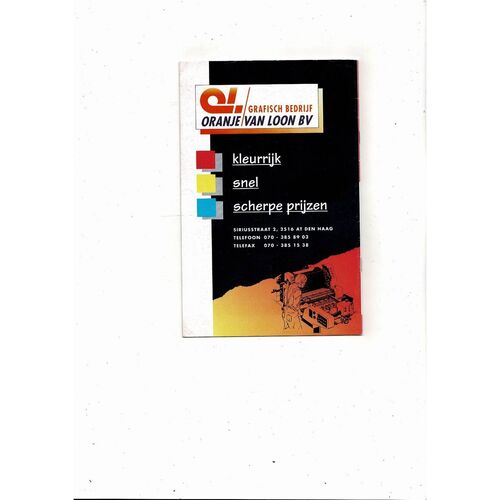 Feyenoord v Akranes European Cup Football Programme 1993/94