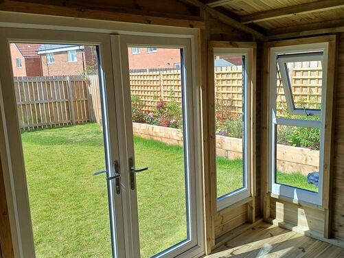 #PVC029 10x8 Apex Summer House