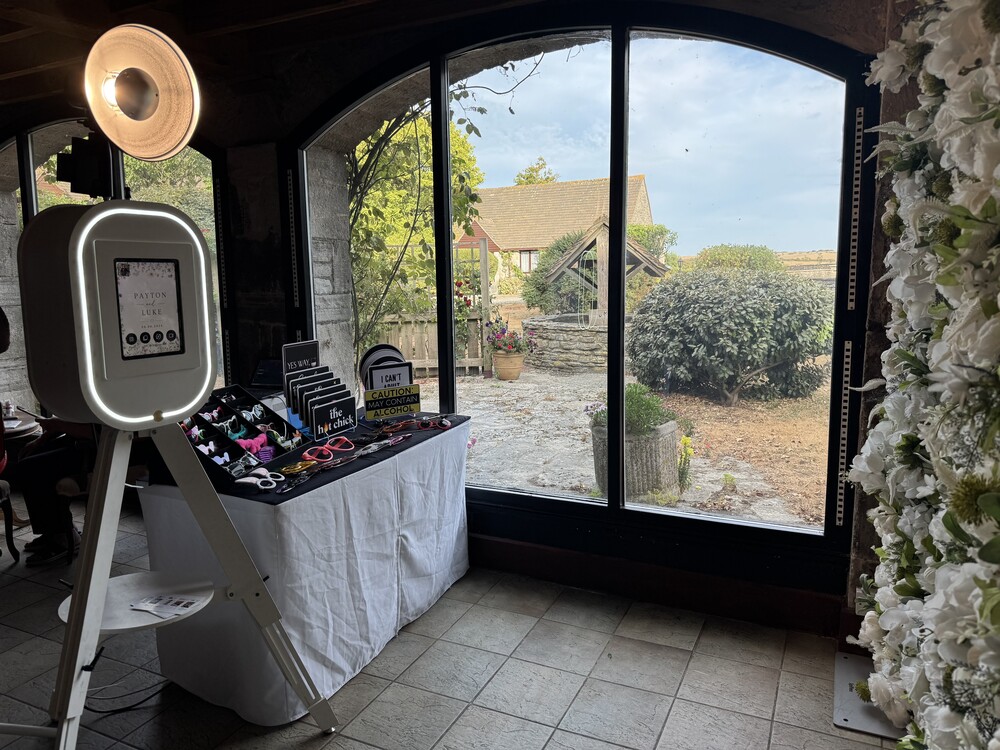 Kingston Country Courtyard Wedding | Dorset Photo Booth