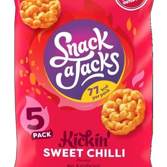 Snack a Jacks Kickin' Sweet Chilli 5pk
