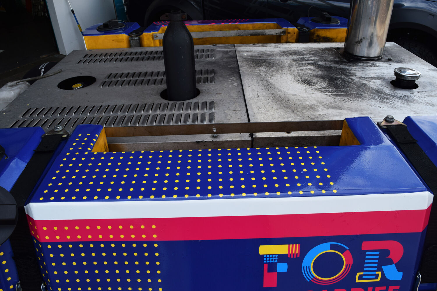 FOR Cardiff - Steam Cleaner Trailer