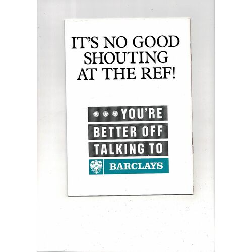 1992 Blackpool v Scunthorpe United Play Off Final Div 4 Football Programme