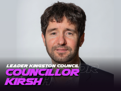 Confirmed guest - Cllr Councillor Andreas Kirsh - Leader Kingston Council