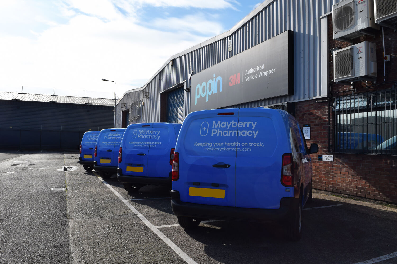 Mayberry Pharmacy - 6x Peugeot Partner