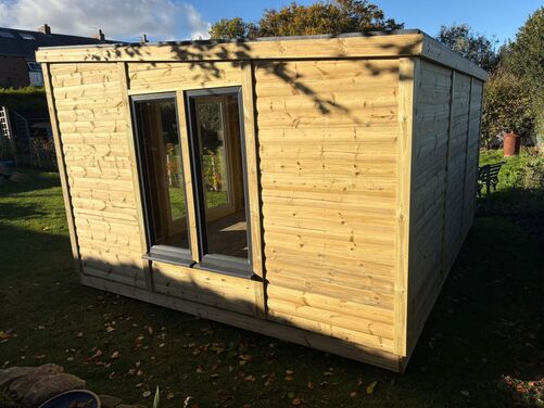 14x12 Pent Summer House