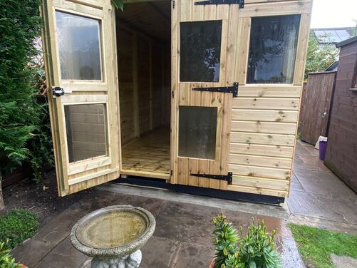 #SHA086 11x8 Apex Summer House