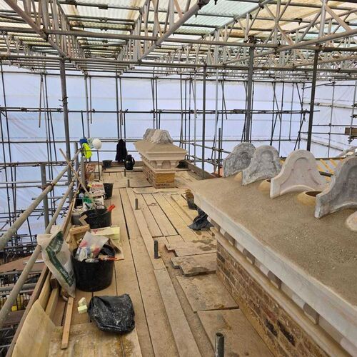 South Kensington Roof works