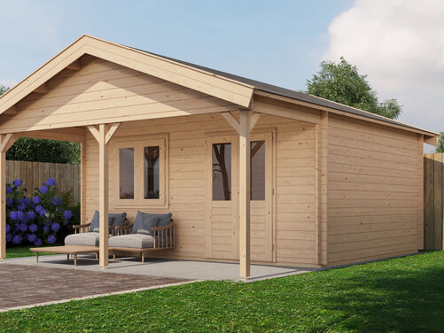 500cm x 400cm + 200cm Front Canopy