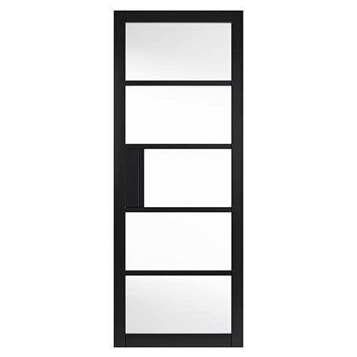 Metro Black Pocket Door