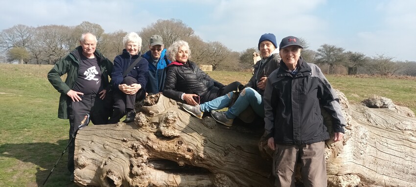 North Sheen to Richmond via Richmond Park, Sunday 22nd March