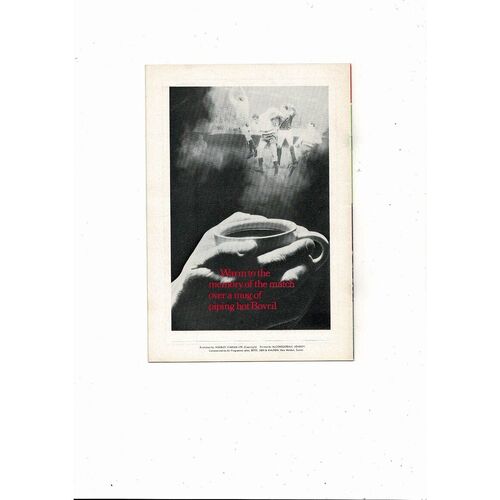 1969 England v Portugal Football Programme