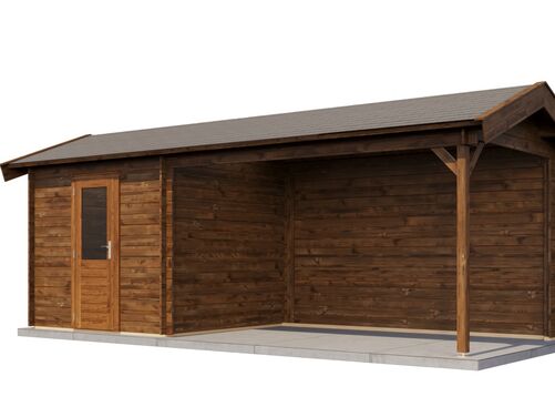 250cm x 250cm + 400cm Veranda