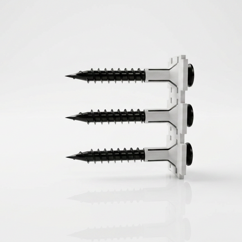 Fine Thread Collated Drywall Screws (Black Phosphate)
