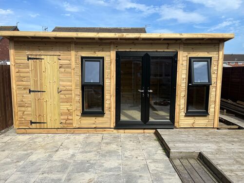18x9 Pent Summer House